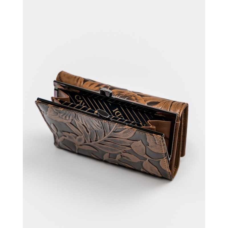 Гаманець жіночий Cavaldi PX23-DSF BROWN Гаманець жіночий Cavaldi PX23-DSF BROWN